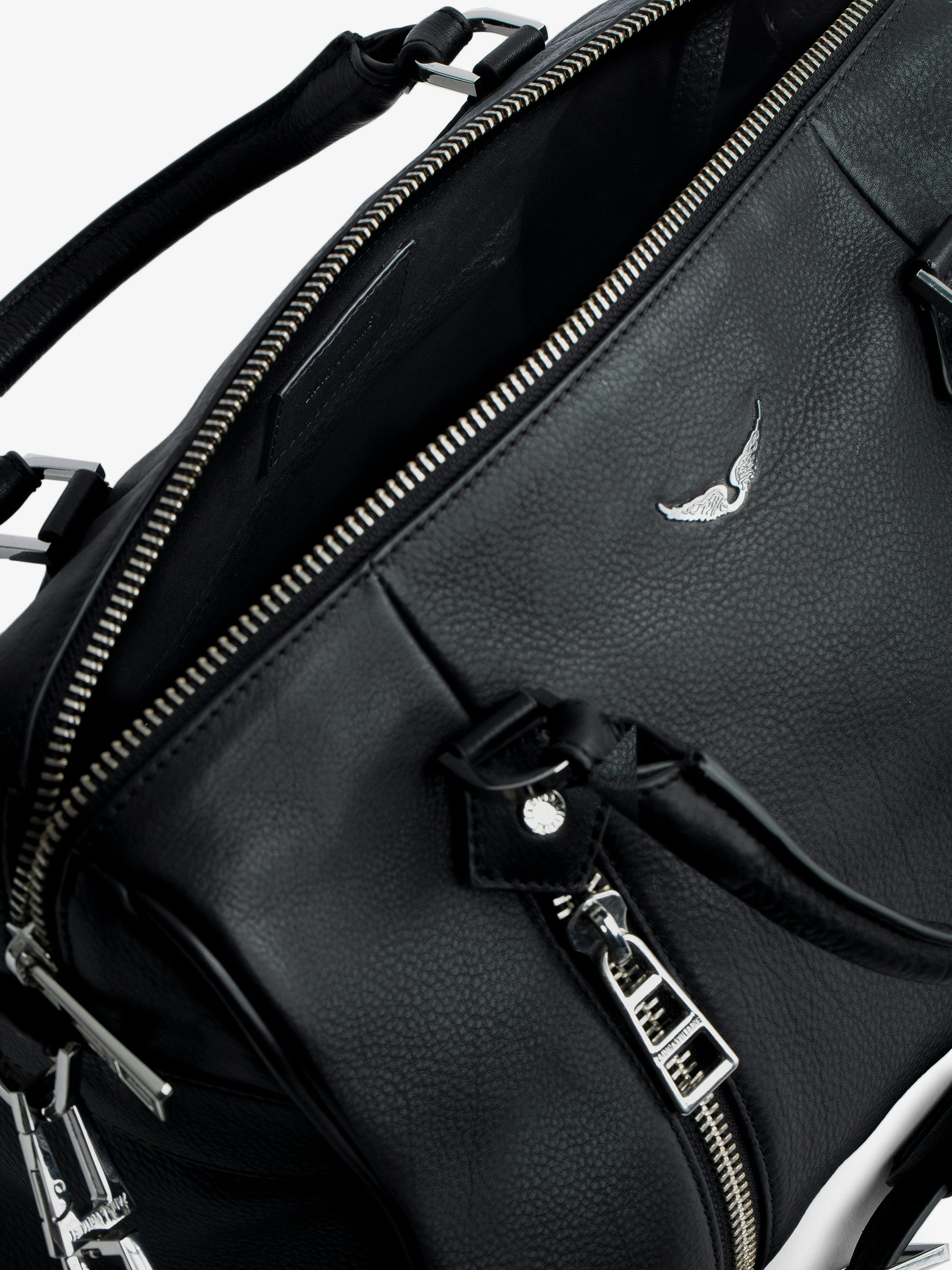 Sunny Medium Bag - Iconic Sunny Medium bag in grained leather.